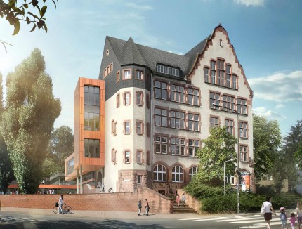 Drei Neubauten Ein Haus Ein Denkmalgeschutzter Altbau Bekommt